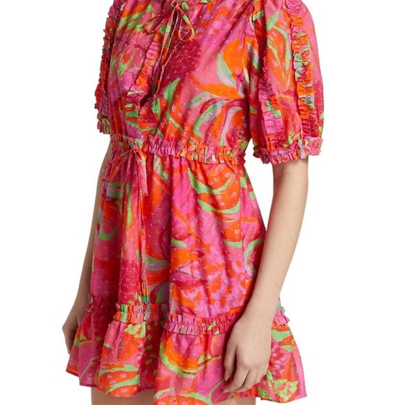 FARM RIO Fruit Brush Mini Dress - Picture 2 of 12